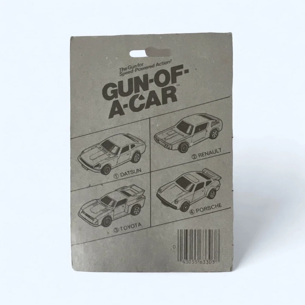 GUN OF A CAR TOYOTA MADE IN HONG KONG VINTAGE 1984 SUPER RARE